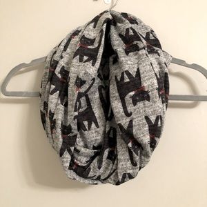 NWOT Cat Scarf/Wrap w/ a zip POCKET! *Cat Lovers*